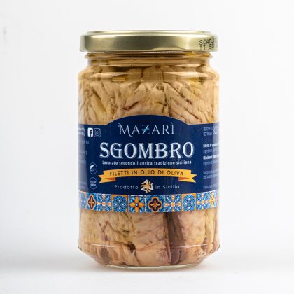 Filetti di sgombro all'olio d'oliva 300g
