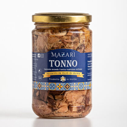 Pezzetti di tonno all'olio d'oliva 300g