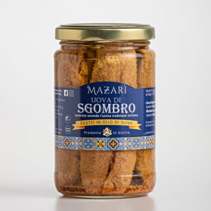 Uova di sgombro in olio di oliva 300g