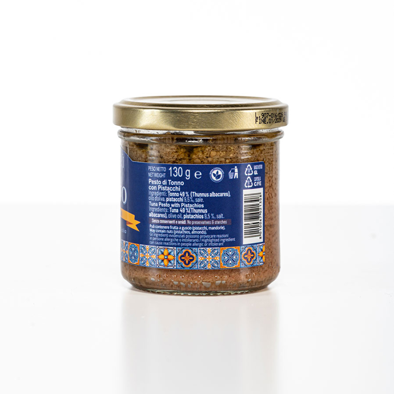 Crema di Tonno con Pistacchi 130g - immagine 2