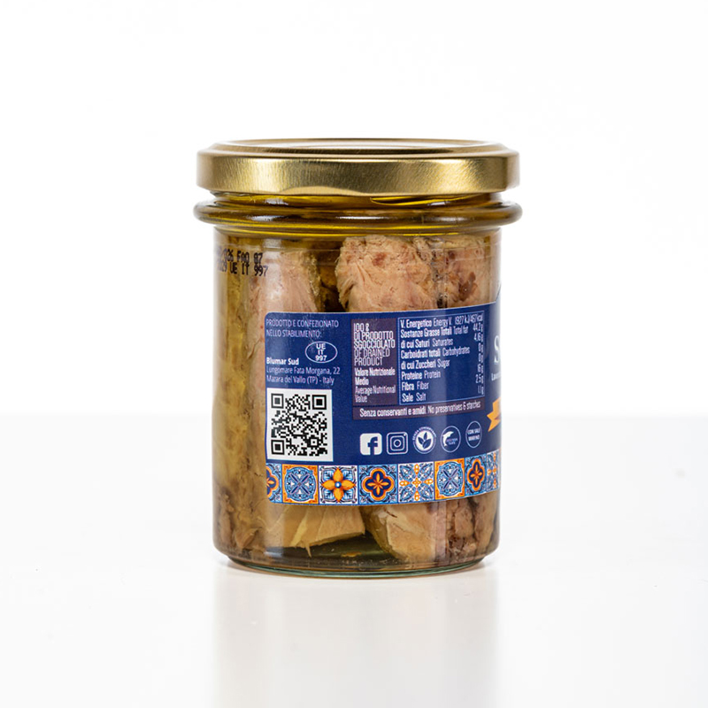 Filetti di sgombro all'olio d'oliva 200g - immagine 2