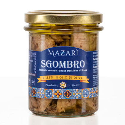 Filetti di sgombro all'olio d'oliva 200g